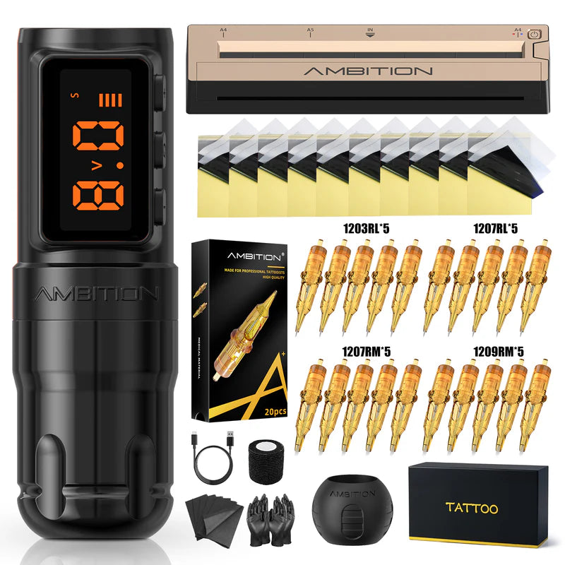 Ambition Bolt-X Tattoo Machine 1600mAh