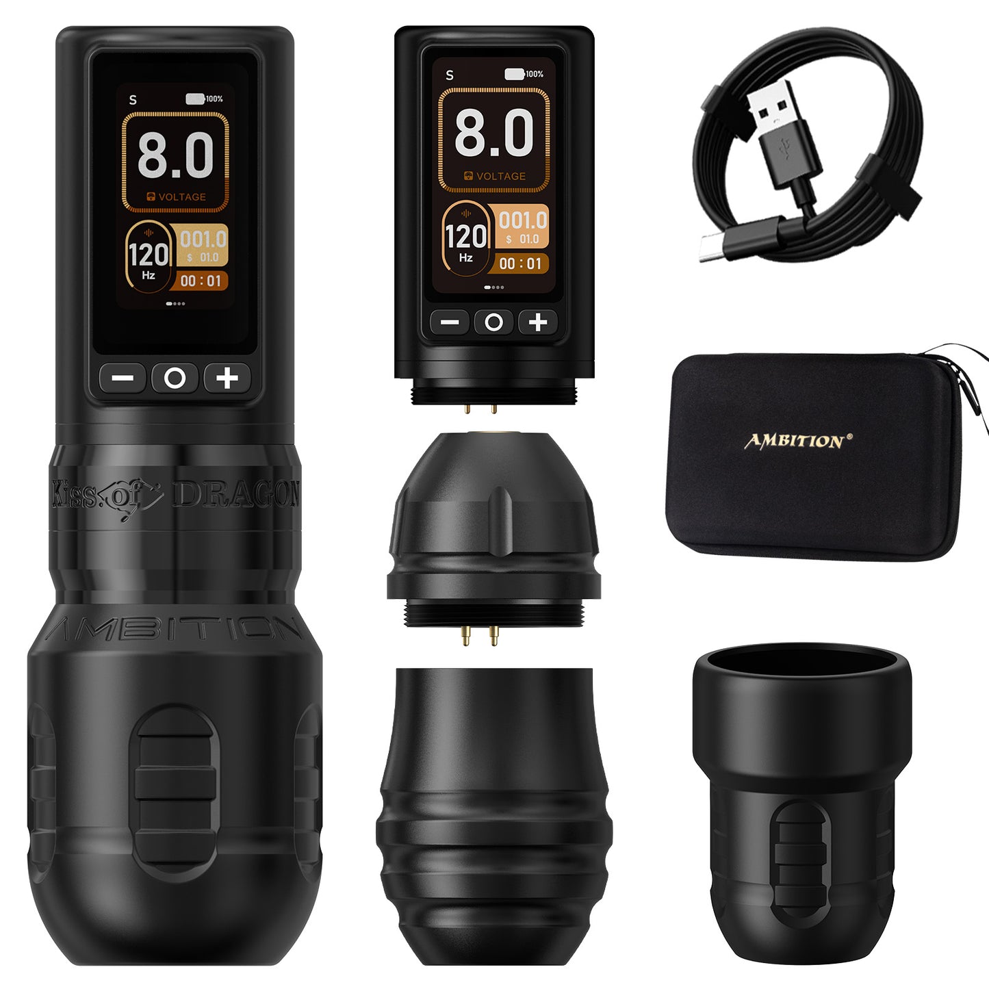 Ambition Torden Max Tattoo Machine 2400mAh