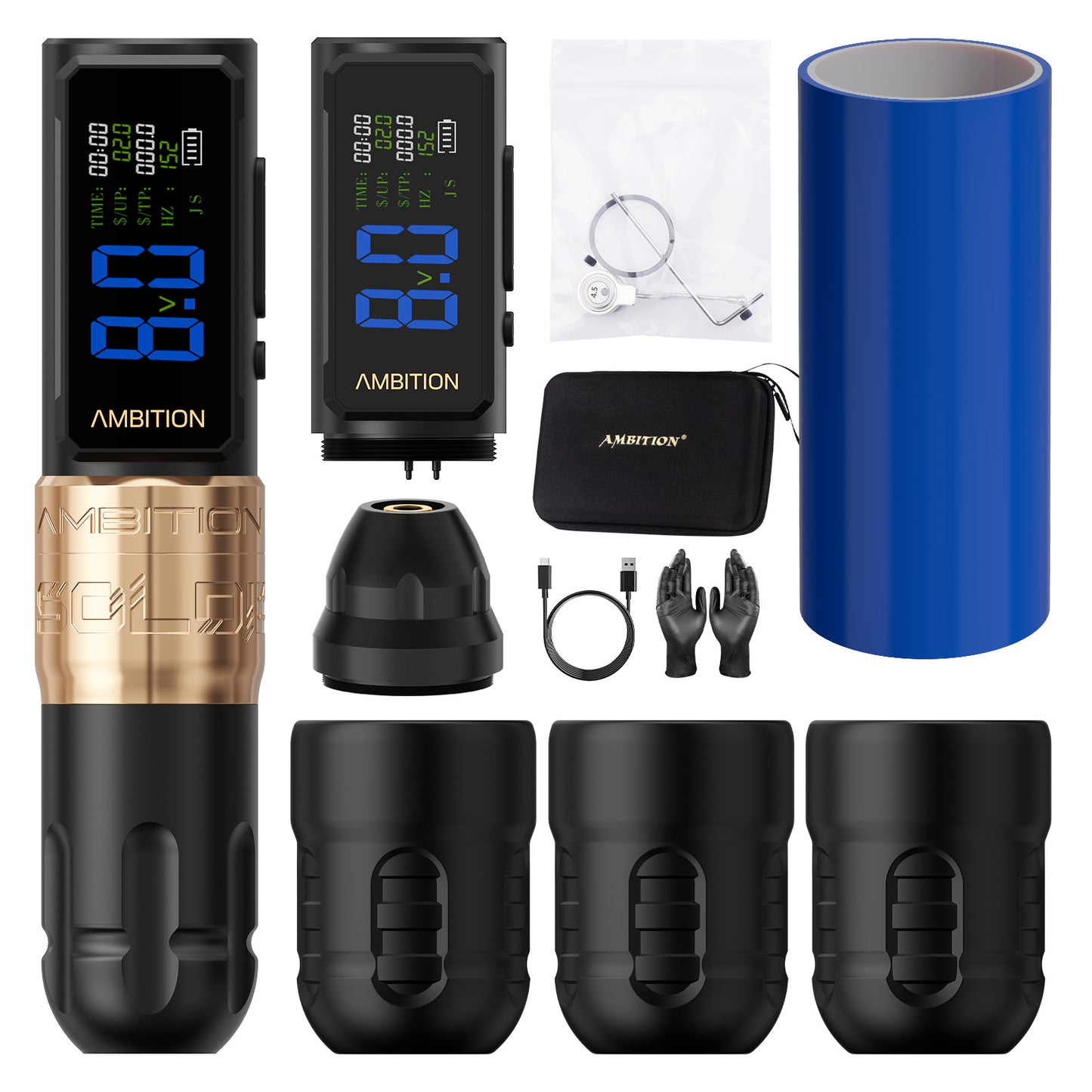 Ambition Soldier270S Tattoo Machine 2400mAh