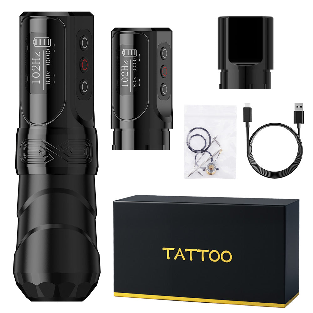 Máquina de Tatuaje Inalámbrica Xnet Flux-3 - 2400mAh