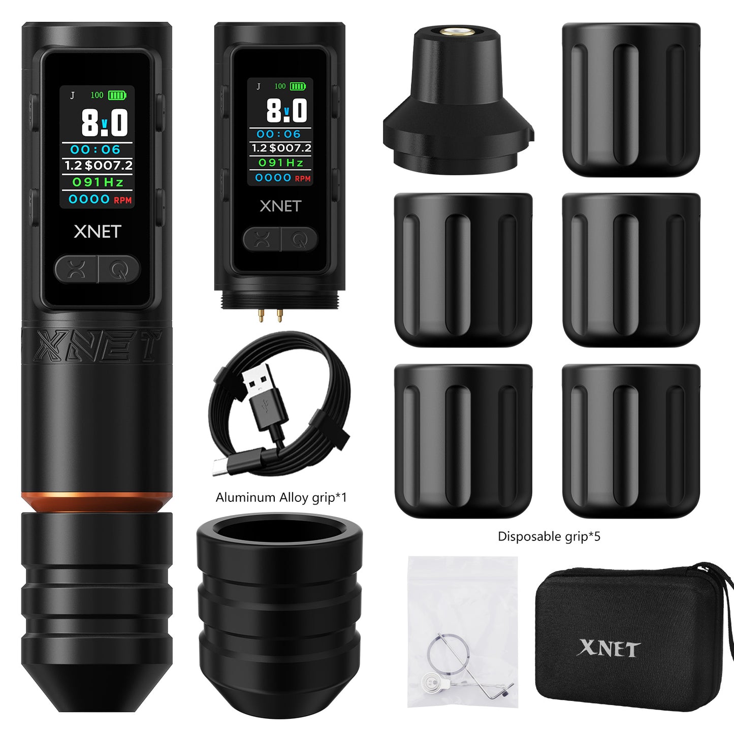 Xnet Vane Tattoo Machine 2400mAh