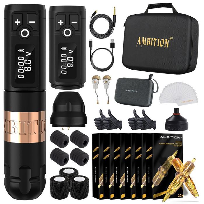 Kit de tatuaje Ambition Soldier (120 agujas)