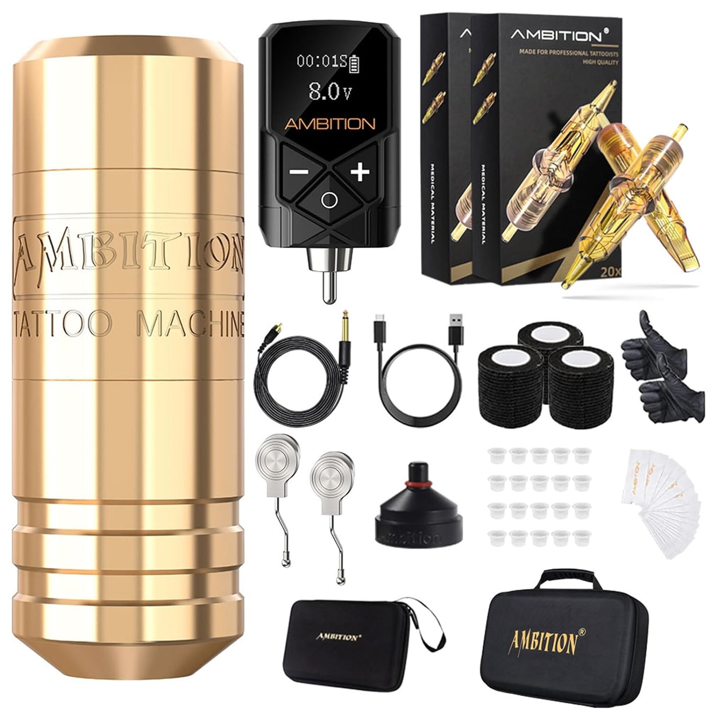 Ambition Torped Tattoo Kit 2400mAh