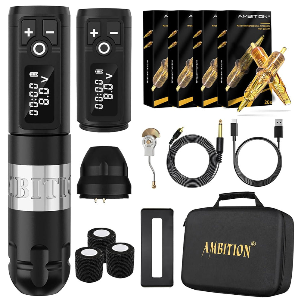 ambition-soldier-tattoo-machine-kit