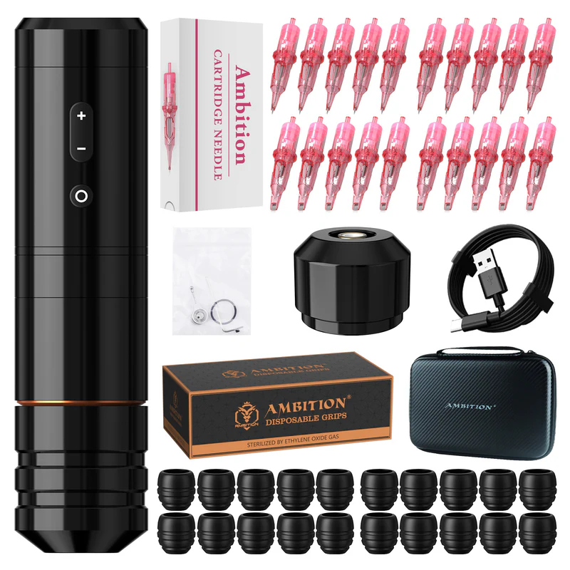 Ambition Ninja Nova2024 Tattoo Kit – Xnet Tattoo Supply