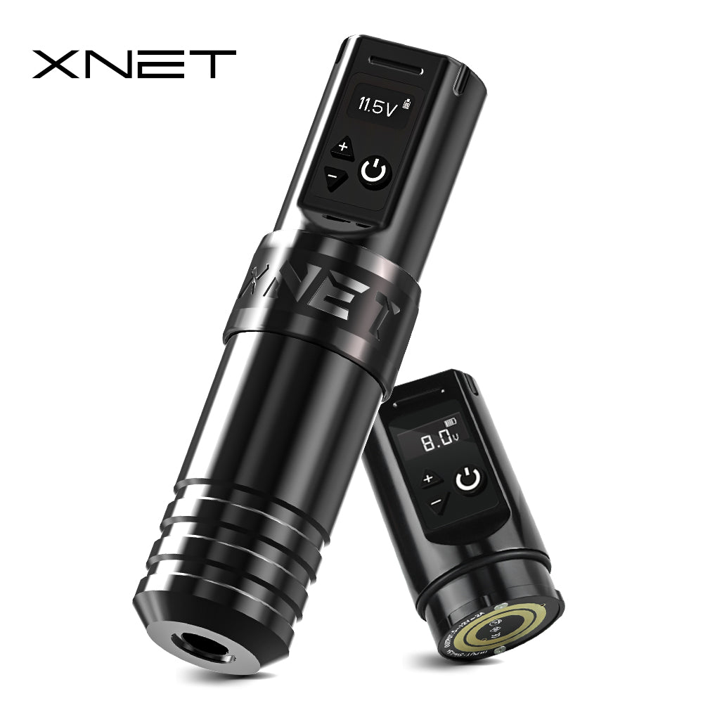 XNET Torch Professional Wireless Tattoo Machine Rotary Pen DC Coreless  Motor 2400mAh Battery for Permanent MakeUp Tattoo Artist