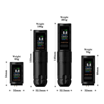 Ambition Soldier Max Tattoo Machine 2400mAh