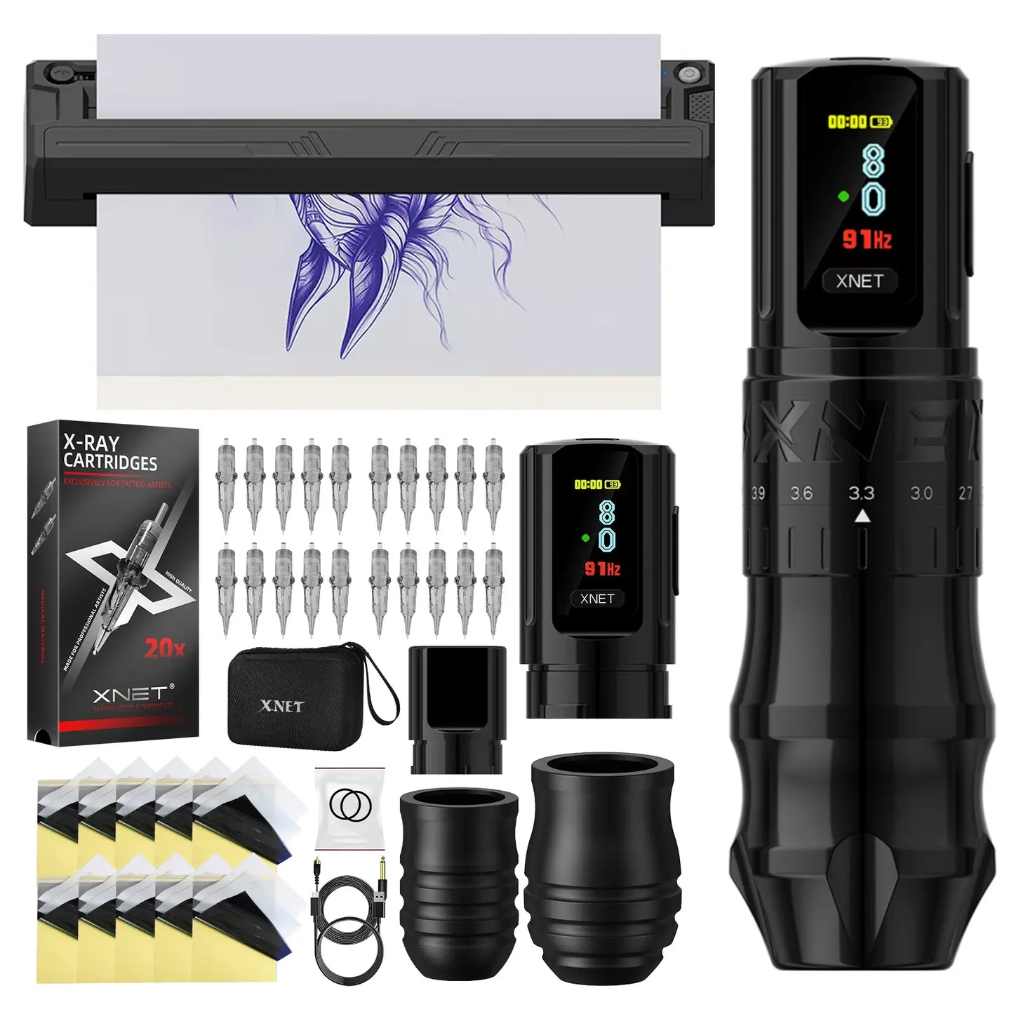 Kit de Tatuaje Xnet Bestia – 2400mAh