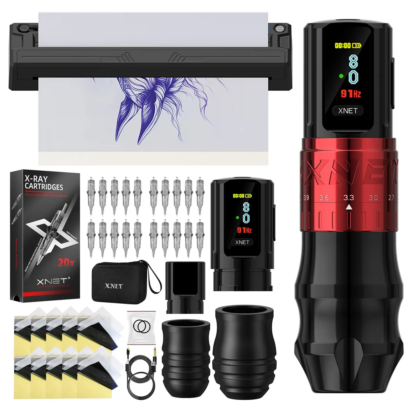 Kit de Tatuaje Xnet Bestia – 2400mAh