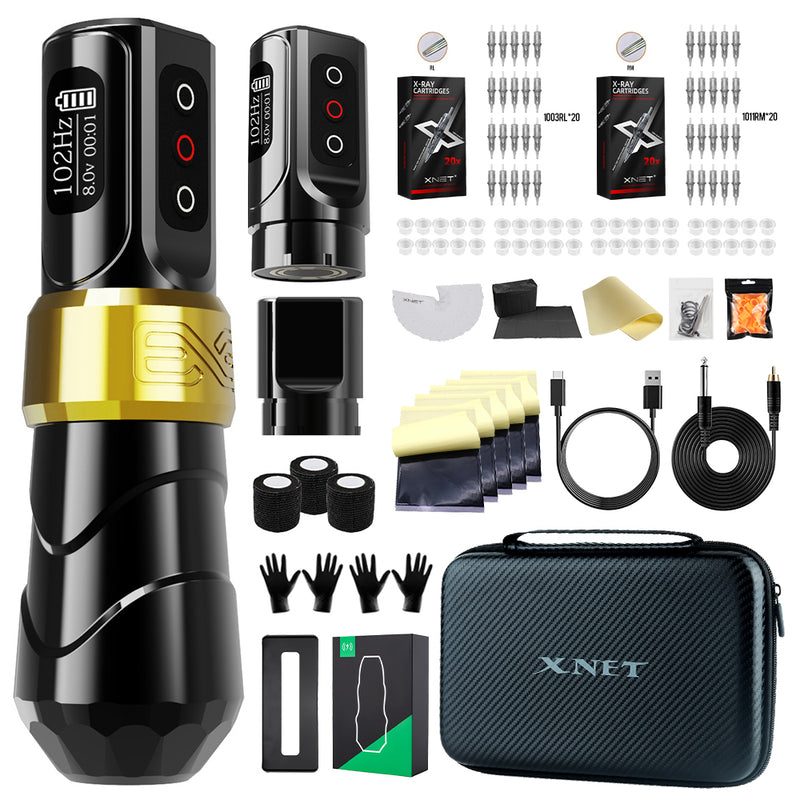 Tattoo Kit-Xnet Flux Max Wireless Tattoo Kit 2400mAh