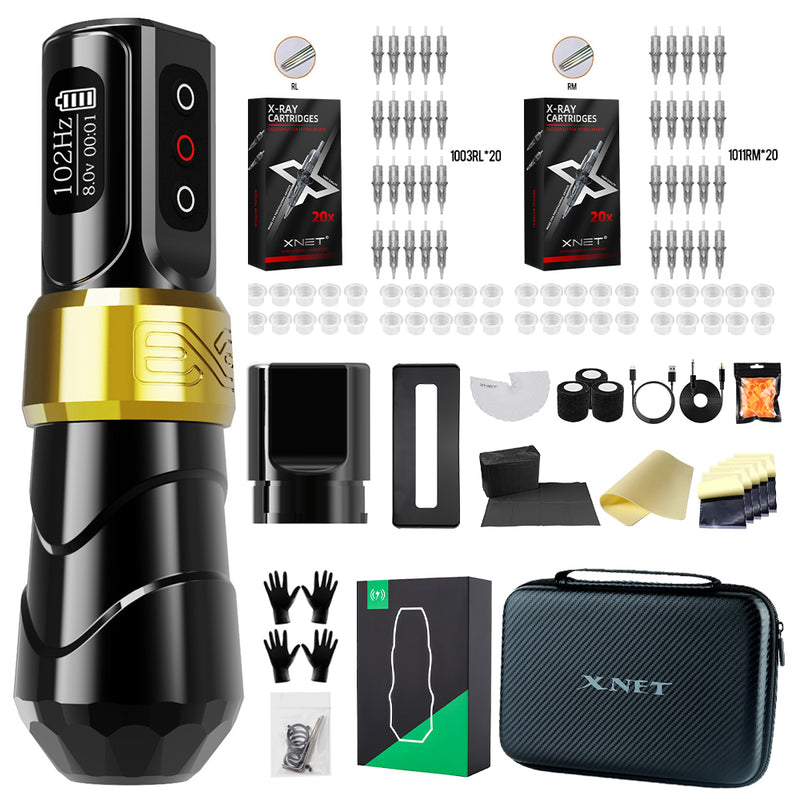 Tattoo Kit-Xnet Flux Max Wireless Tattoo Kit 2400mAh