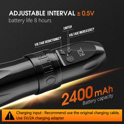 Ambition Troll Tattoo Machine 2400mAh