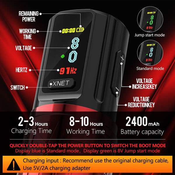 XNET Color Display Battery Compatible With XNET Bestia, XNET Vipera