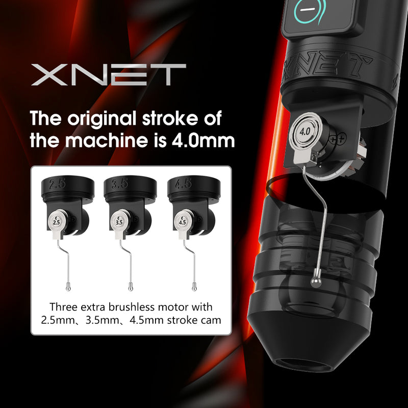 XNET Vane Wireless Tattoo Gun 2400mAh