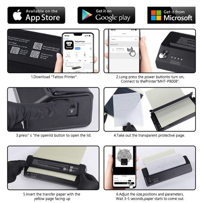 Ambition Wireless Tattoo Picture Printer