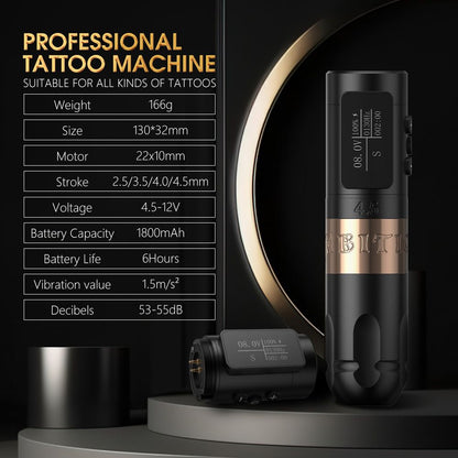 Ambition Vibe 2024 Tattoo Machine 1800mAh
