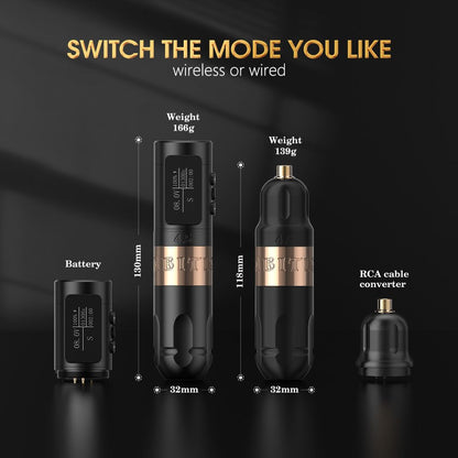 Ambition Vibe 2024 Tattoo Machine 1800mAh