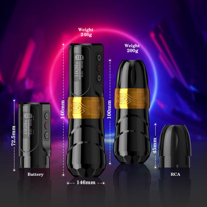 Xnet Flux Max Tattoo Machine 2400mAh