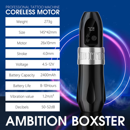 Ambition Troll Tattoo Machine 2400mAh