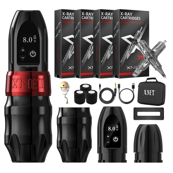 Xnet Titan Wireless Tattoo Machine Kit 2400mAh