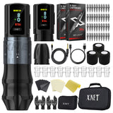 Tattoo Kit-Xnet Bestia Adjustable Strok Wireless Tattoo Machine Kit 2400mAh