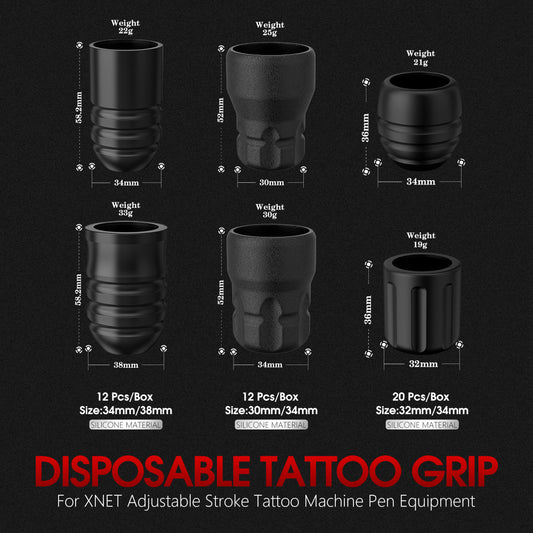 Xnet Disposable Tattoo Grips 30mm/32mm/34mm