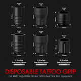 XNET Disposable Tattoo Grips 12pcs Size 30mm/32mm/34mm