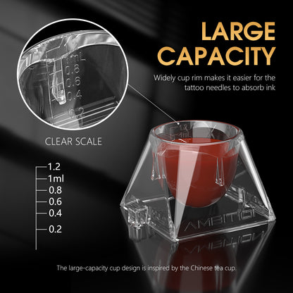 Ambition Tattoo Ink Cups (240Pcs/Box)