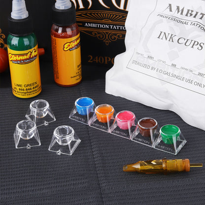 Ambition Tattoo Ink Cups (240Pcs/Box)