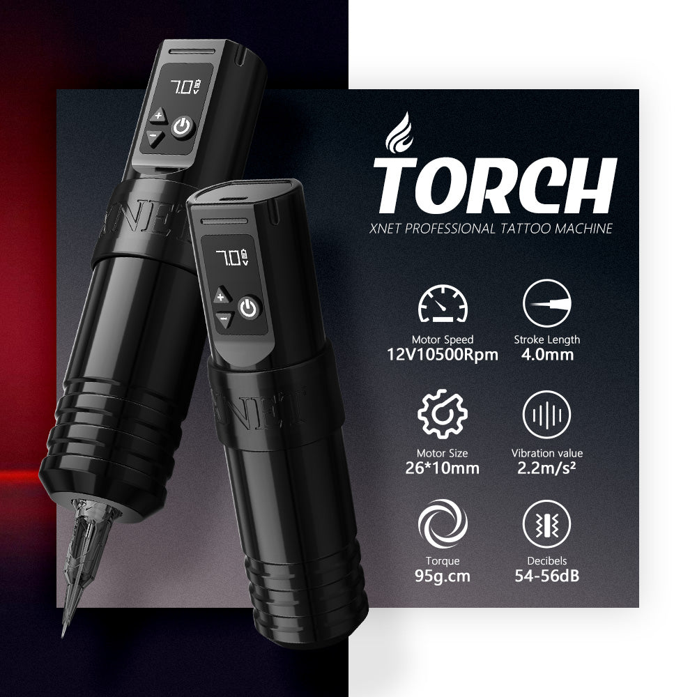 Xnet Torch Tattoo Machine 2400mAh