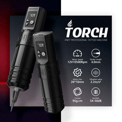 Xnet Torch Tattoo Machine 2400mAh