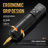 Ambition Torped 36 Stroke 4.5-5.0-5.5mm  Brushless Motor Rotary Tattoo Pen