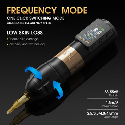 Ambition Vibe Max Tattoo Machine 1800mAh