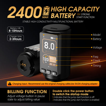 Ambition Soldier270 Tattoo Machine 2400mAh