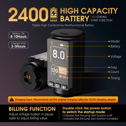 Ambition Tordan Tattoo Machine 2400mAh