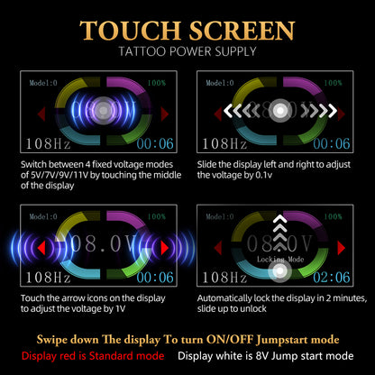 Ambition S1 PRO Touch Screen  Power Supply 2400mAh