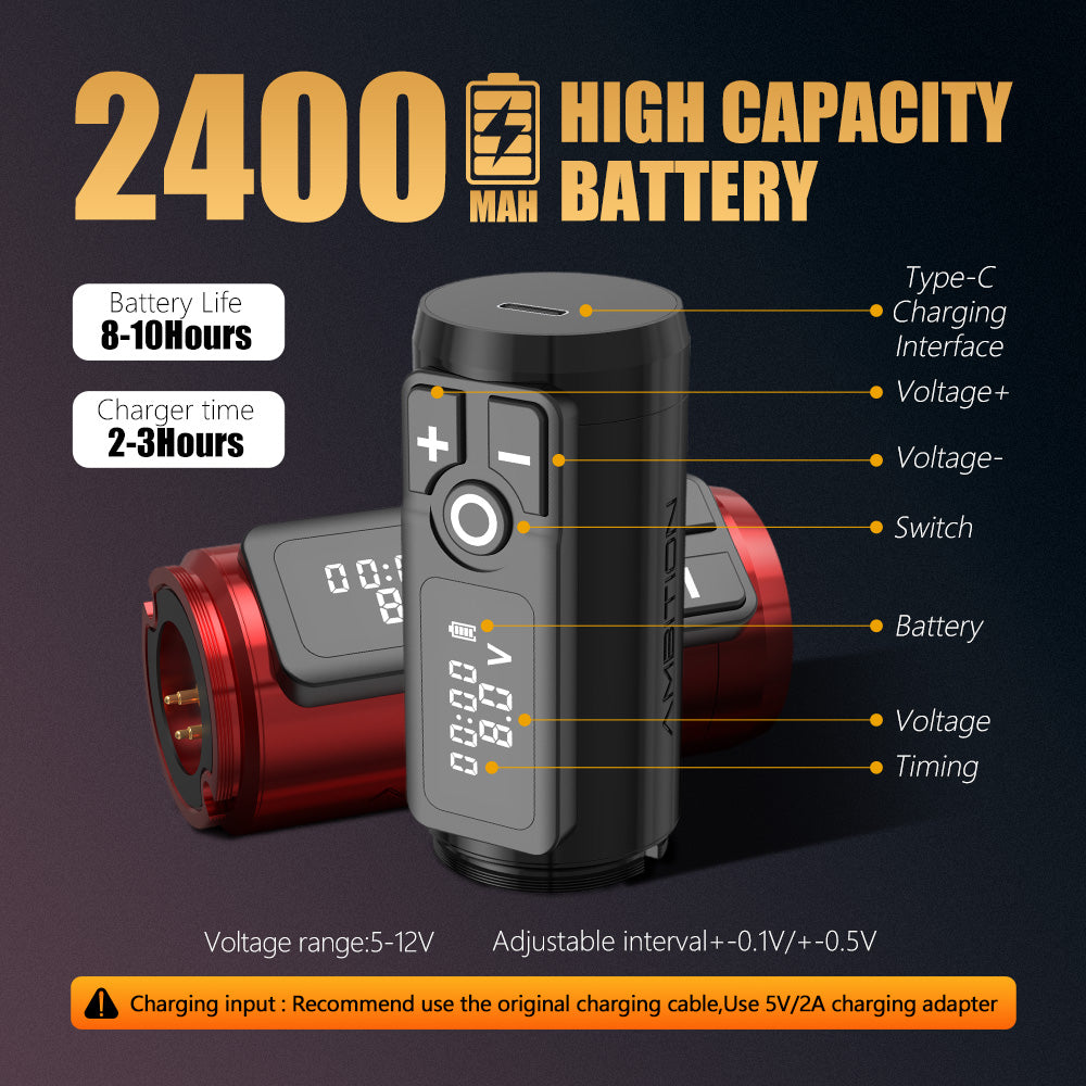 KOD-Nightbird Tattoo Machine 2400mAh