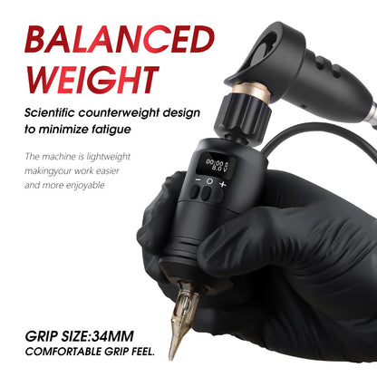 Ambition Wireless Tattoo Battery Grip&Motor