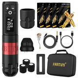 Tattoo Kit-Ambition Soldier Wireless Tattoo Kit 2400mAh