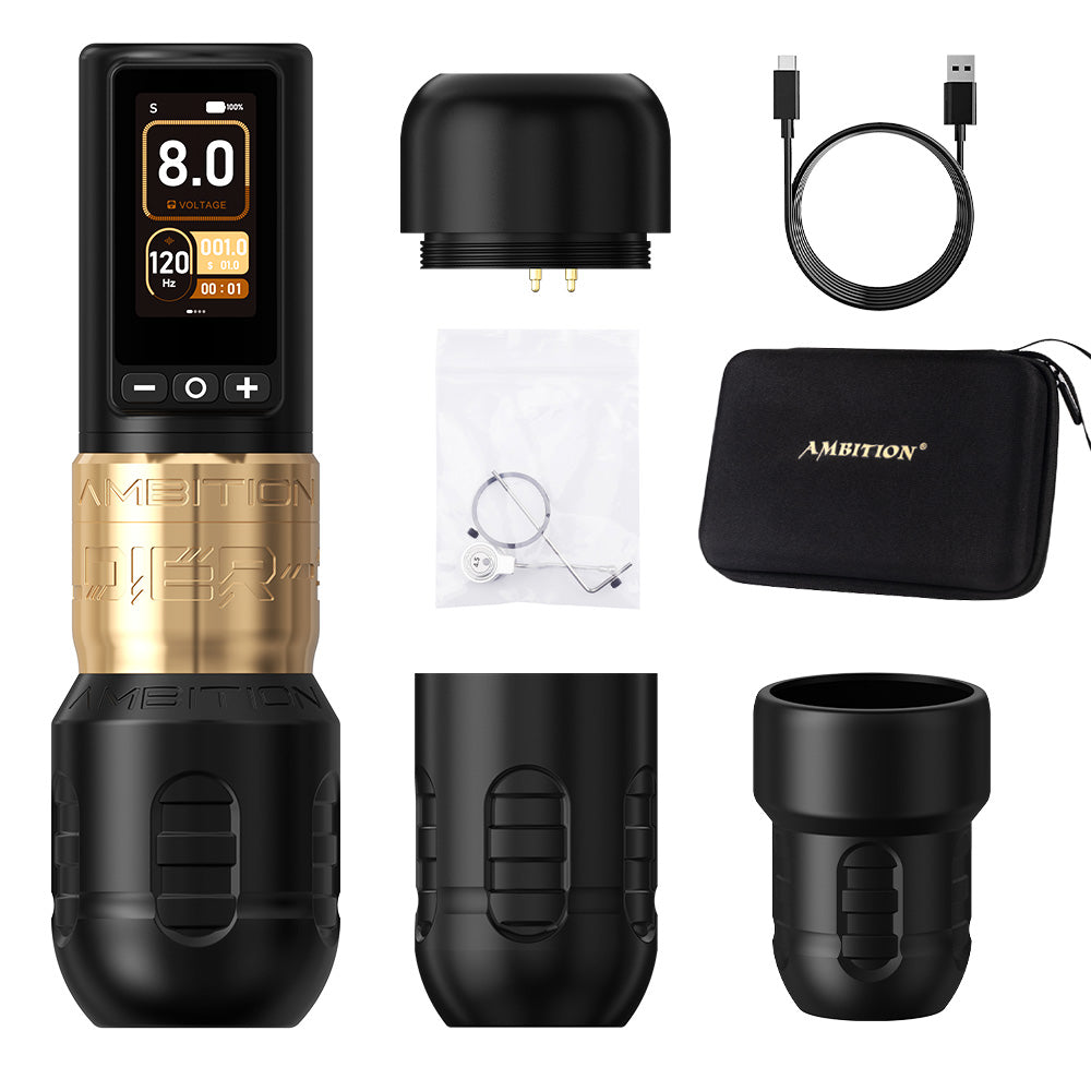 Ambition Soldier270 Tattoo Machine 2400mAh