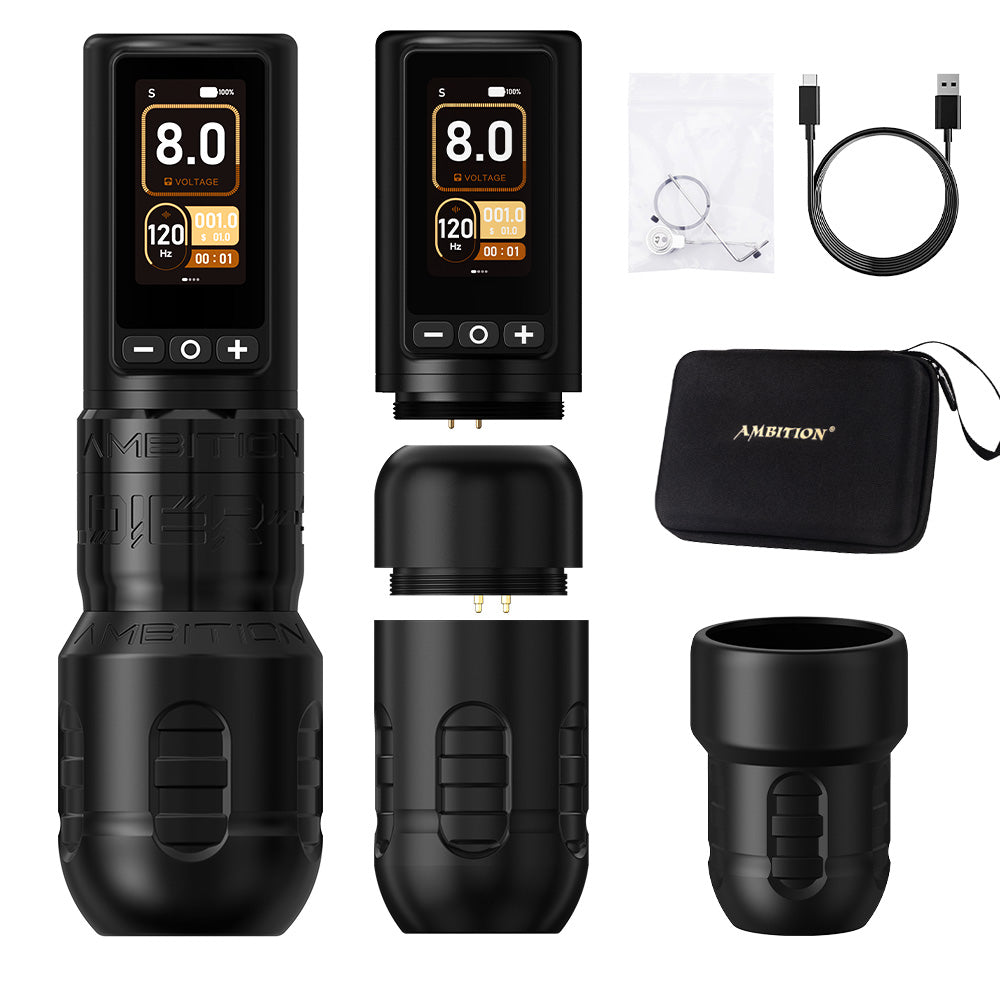 Ambition Soldier270 Tattoo Machine 2400mAh