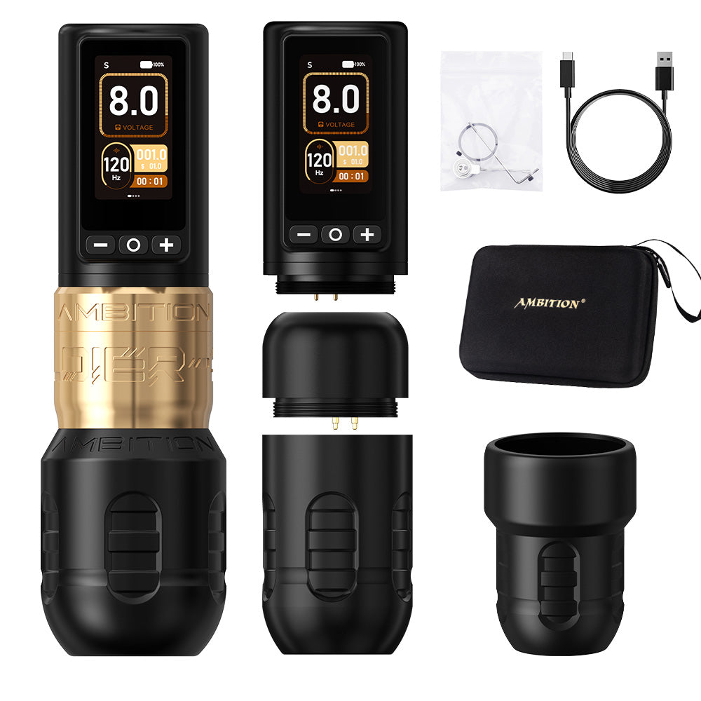 Ambition Soldier270 Tattoo Machine 2400mAh