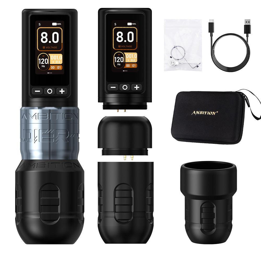 Ambition Soldier270 Tattoo Machine 2400mAh