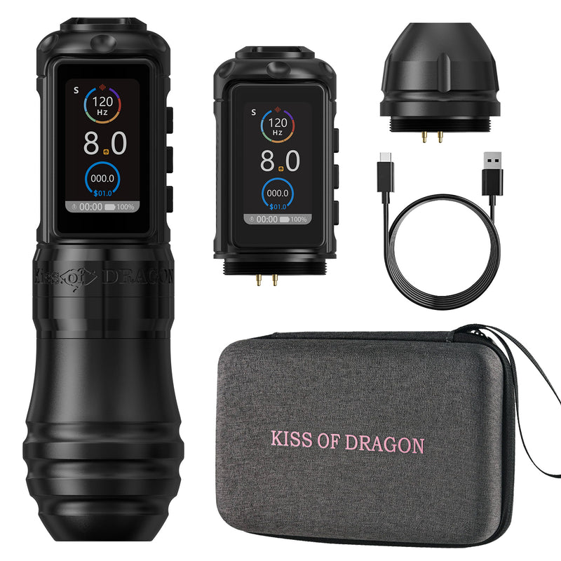 Kiss Of Dragon ‘TRAVELER-T2’ Wireless Tattoo Machine