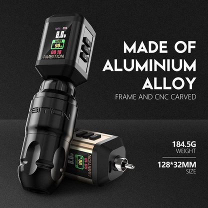 Ambition Lutin Wireless Tattoo Machine Gun