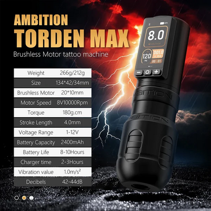 Ambition Torden Max Tattoo Kit 2400mAh