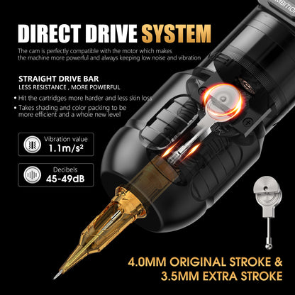 Ambition Zetton Tattoo Machine 2400mAh