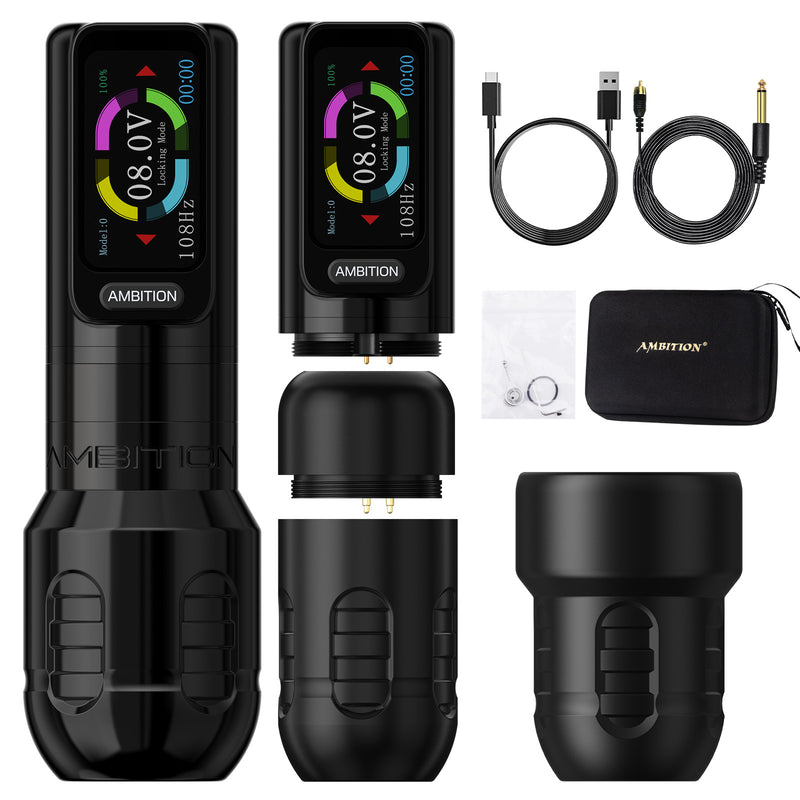 Ambition Zetton Wireless Tattoo Gun 2400 mAh