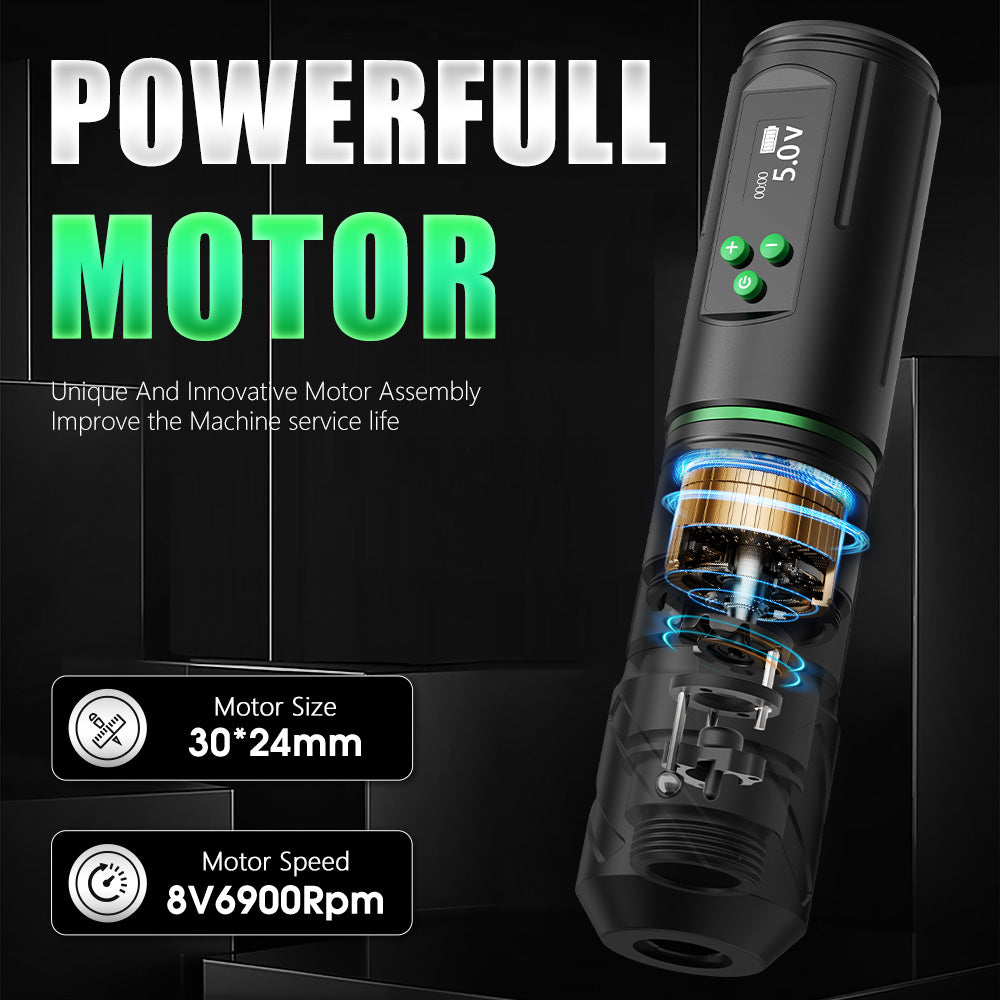 Urex Newboy Wireless Tattoo Machine 1600mAh