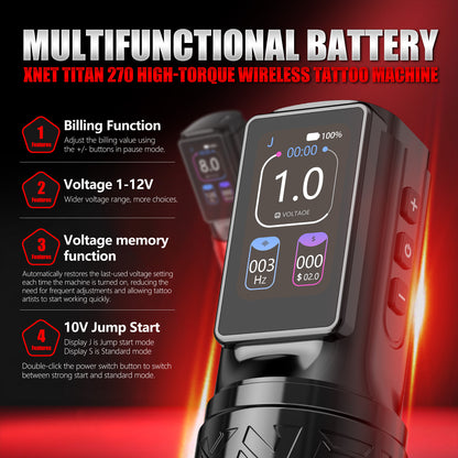 Xnet Titan 270 Tattoo Machine 2400mAh